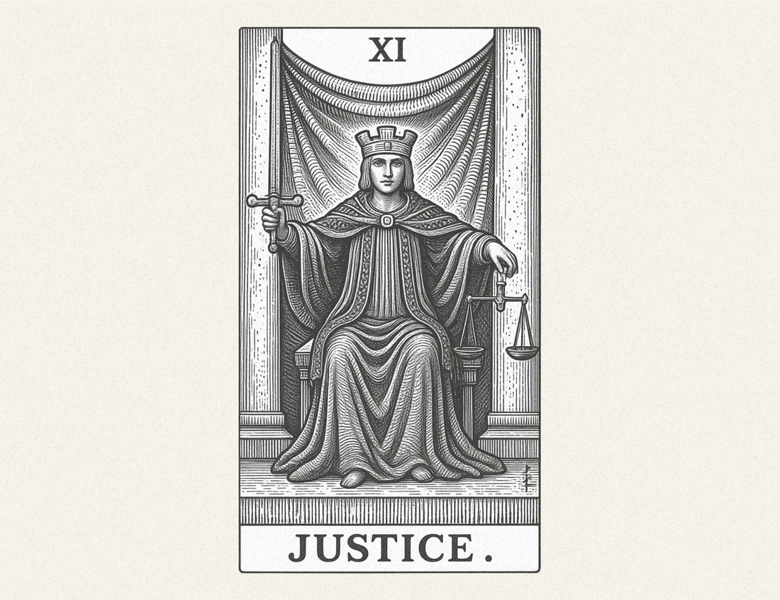 Justice Tarot Meaning Explained: Truth, Fairness and Consequences