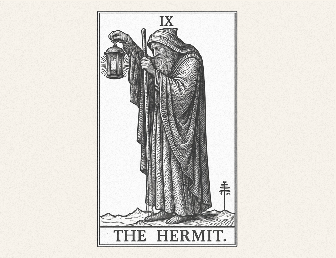 The Hermit Tarot Meaning Explained: Solitude, Reflection and Inner Guidance