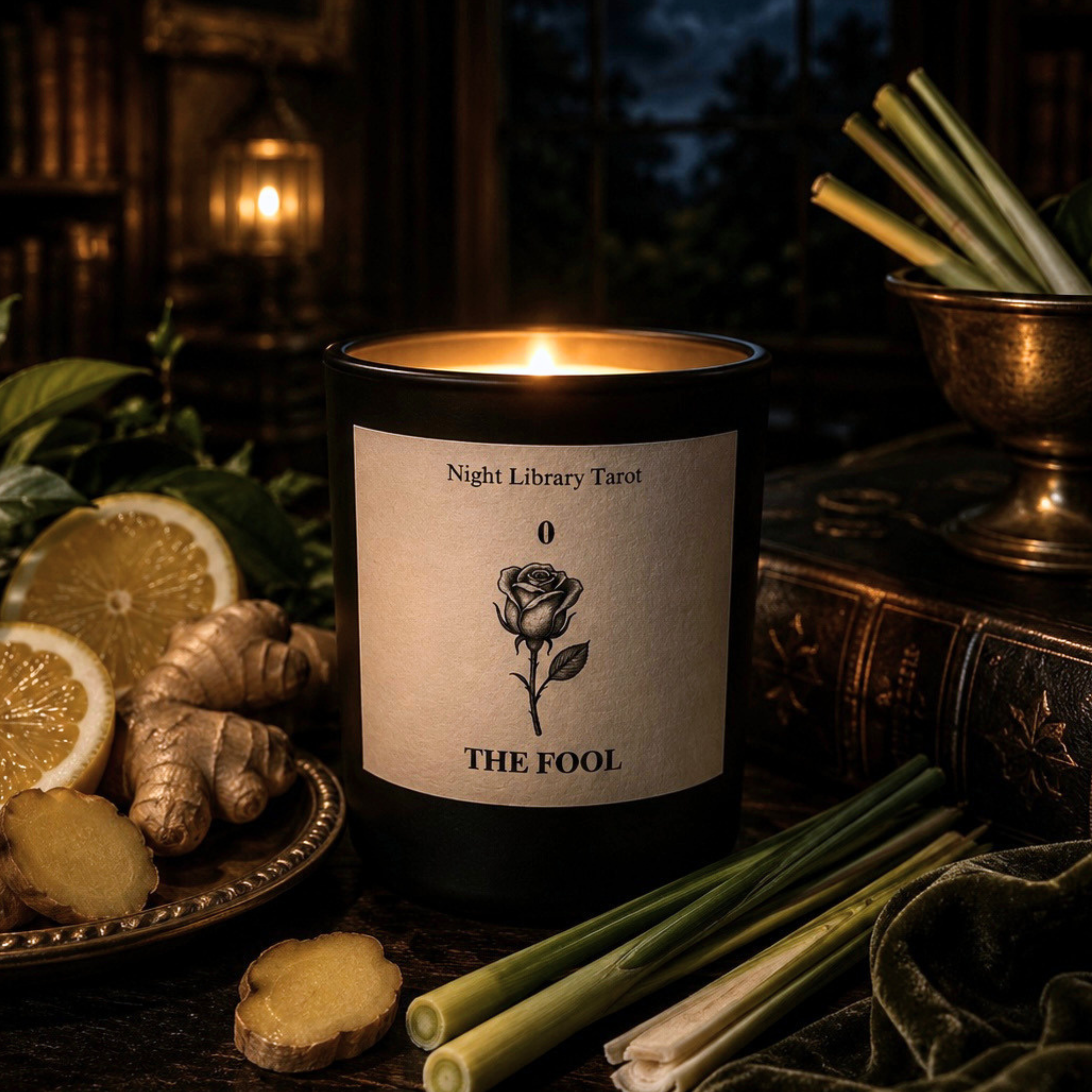 The Fool Tarot Candle - Citrus · Spicy · Aromatic